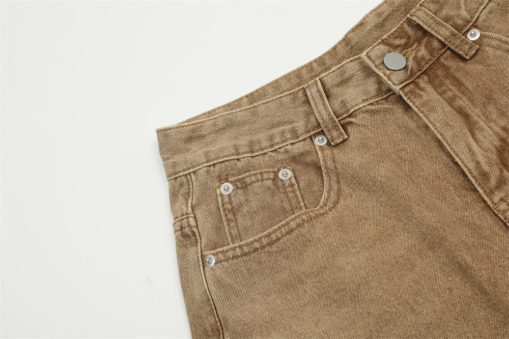 Heritage Washed Denim Cargo Shorts