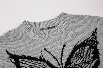 Butterfly Jacquard Sweater