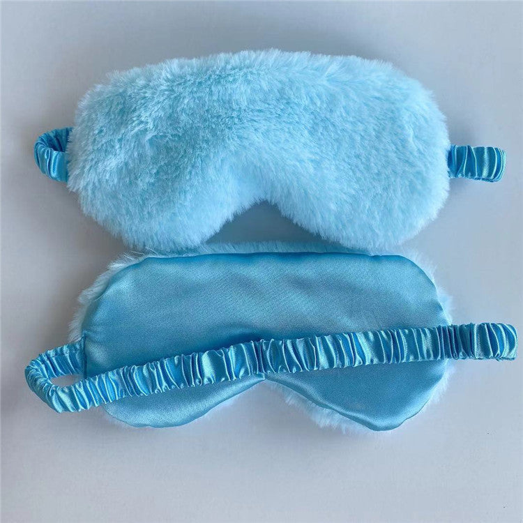 LuxeNap Fluffy Sleep Mask