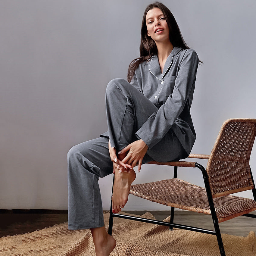 Knitted Thermal Pajama Set