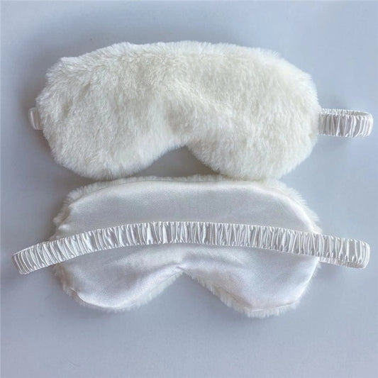 LuxeNap Fluffy Sleep Mask