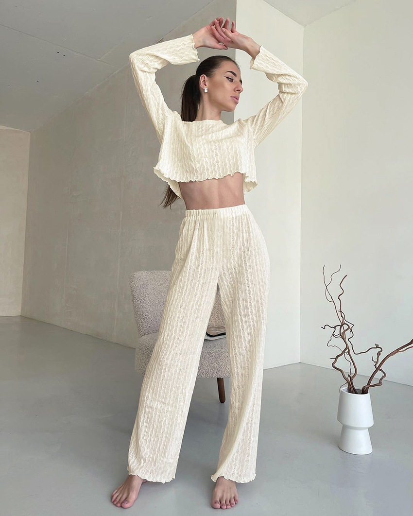 Comfy & Loose Knitted Pajama Set