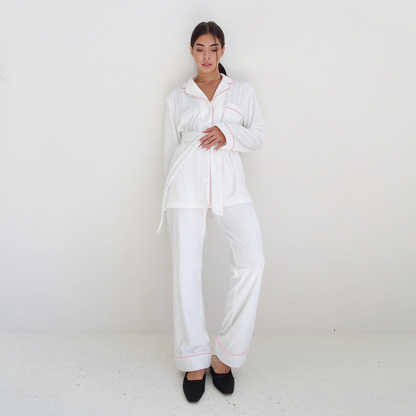 Sophisticated French-Inspired Pajama Set