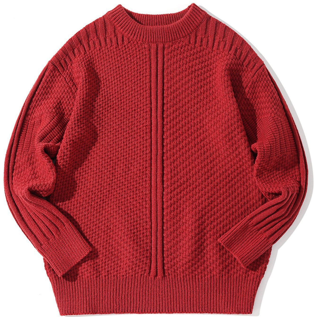 Casual Solid Color Sweater