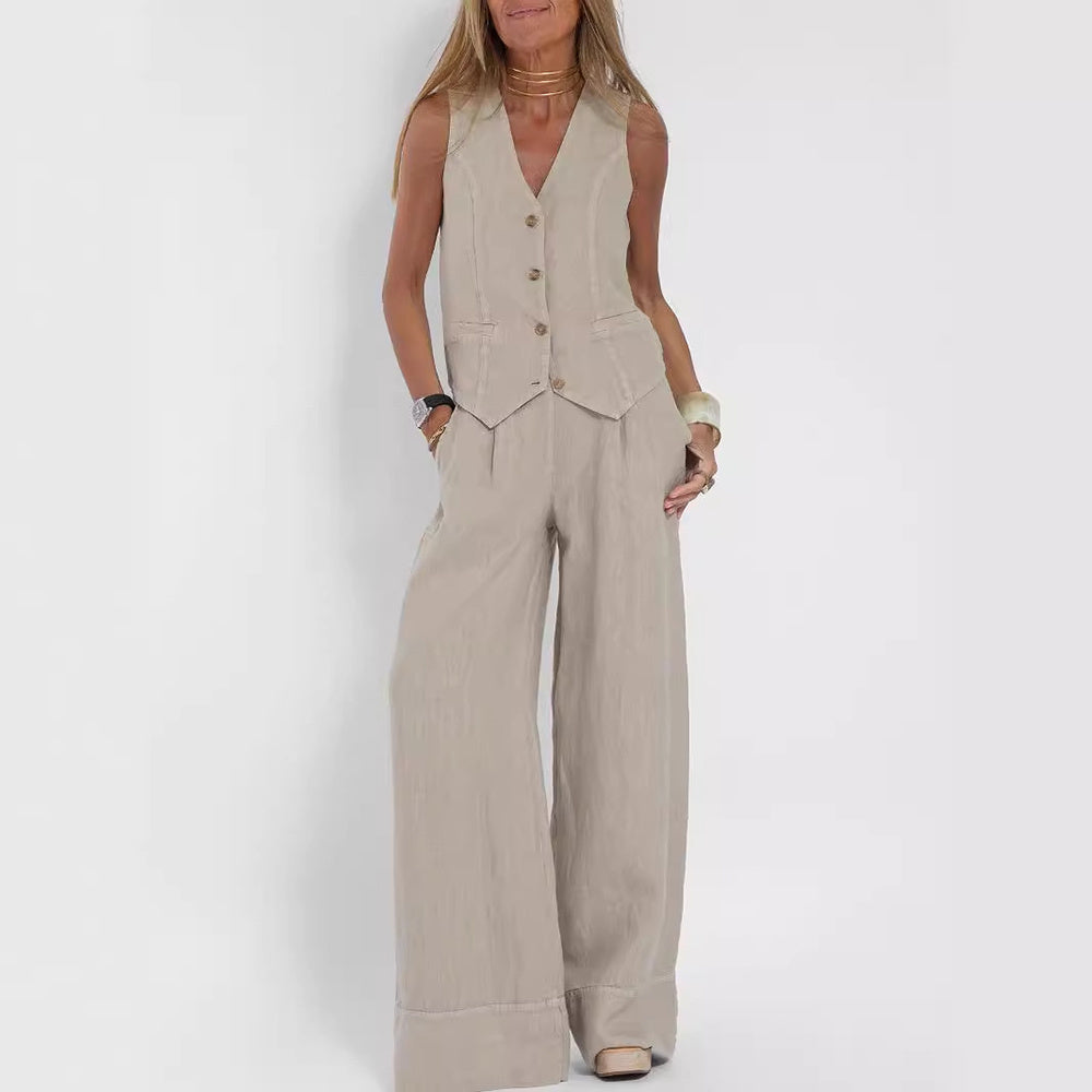 Two-piece Vest Suit